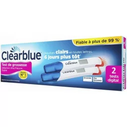Résultat digital Clearblue – test précis et rapide chez Parapharmelle