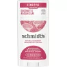 SCHMIDT'S Déodorant Stick Peaux Sensibles Kaolin + Noix de Coco, 100 Pour cent d'Origne Naturelle, Efficacité 24h, 58 ml, 75 