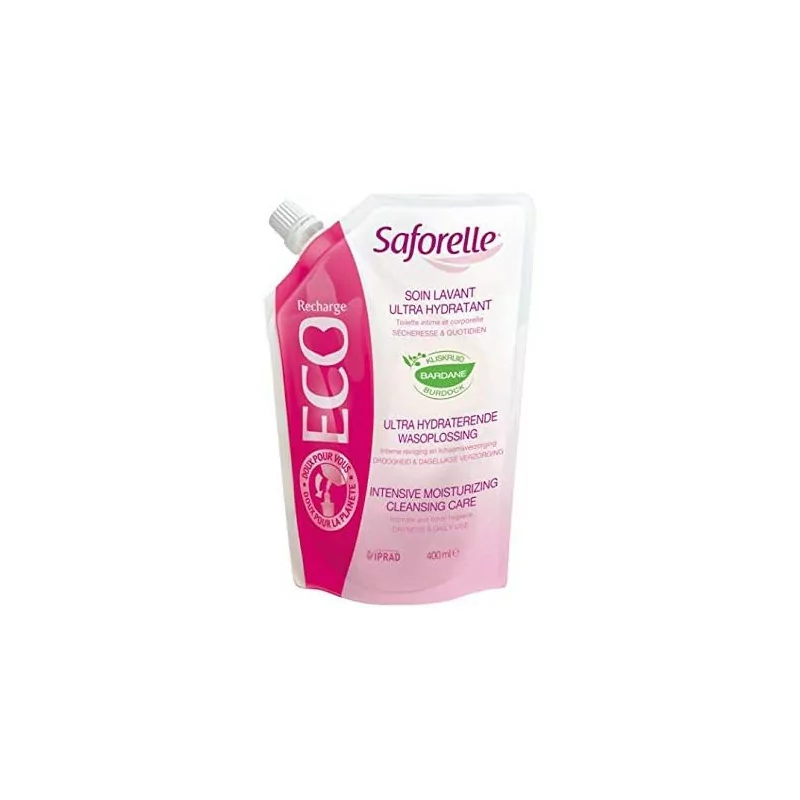 Saforelle Soin Lavant Ultra Hydratant Recharge 400 ml