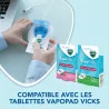 Diffuseur portable sans eau Vicks - Branchement USB - Libération des voies respiratoires