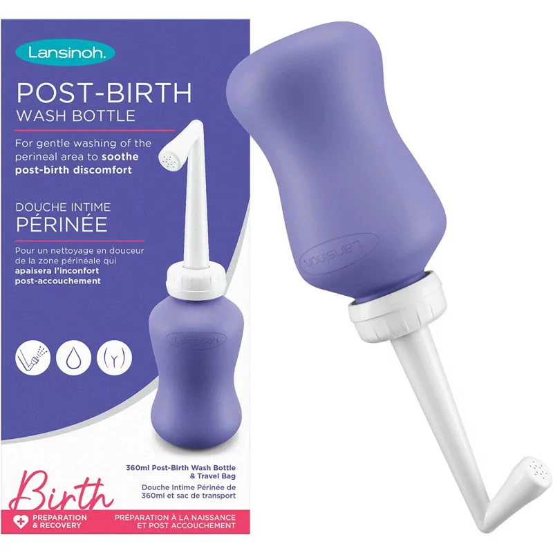 Lansinoh douche intime périnée - Bouteille périnéale - Soins post-partum