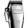 BaByliss PRO FX8700E - Tondeuse de Coupe Professionnelle sans fil - ChromFX - Autonomie 2 h -Lame en Acier Japonais