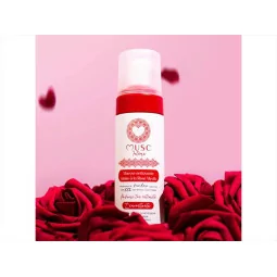 Musc Intime mousse nettoyante hygiène intime rose mystik