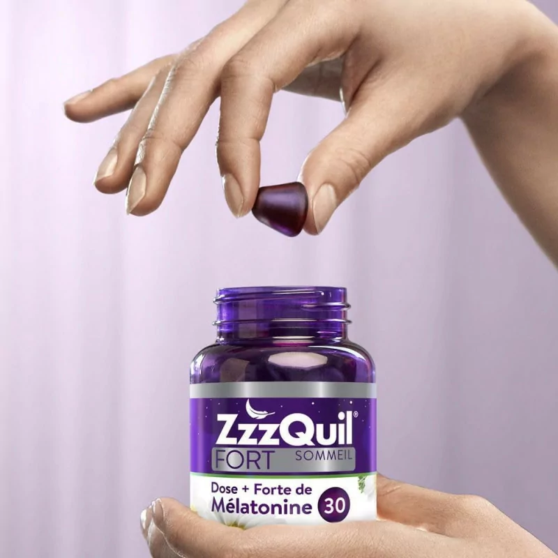 ZzzQuil Fort Gommes fruits des bois Parapharmelle