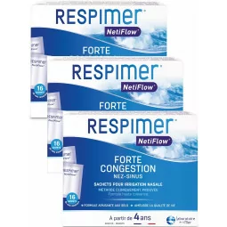 respimer sachets hygiène nasale lot de 3