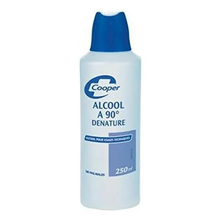 Flacon d’Alcool Dénaturé Cooper 90° 250 ml - Parapharmelle
