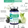 Digestion GRANIONS Complément alimentaire digestion Enzymes digestives, digestion difficile et ballonnements - 60 comprimés