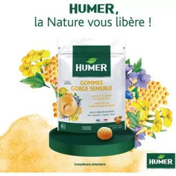 humer gommes gorge sensible citron adoucit apaisant parapharmelle