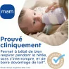 MAM Biberon Easy Start Anti-Colique 0+ mois débit lent 160 ml Océan
