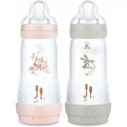 MAM Lot de 2 biberons Easy...