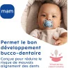 MAM - Sucette Perfect Nuit 2-6 mois (2 pièces) coloris aléatoire – Tétine pour nourrisson phosphorescente en silicone