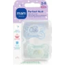 mam sucette perfect nuit 2-6 mois silicone phosphorescent parapharmelle