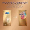 Durex Nude - 10 Préservatifs Ultra Fins pour Homme - Taille Standard