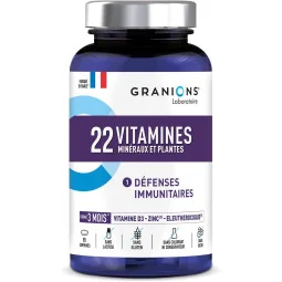 GRANIONS 22 VITAMINES,...