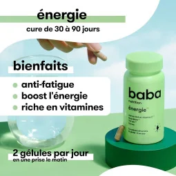 baba nutrition energie complément vitalité parapharmelle