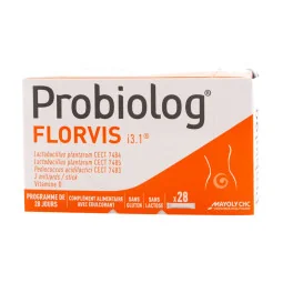 probiolog florvis stick 28 probiotiques digestifs parapharmelle