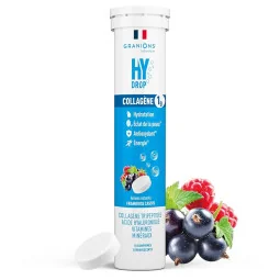 Granions Hydro Collagène Framboise Cassis comprimés beauté peau Parapharmelle