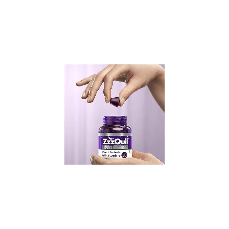 ZzzQuil Gummies sommeil 30 gommes aide naturelle à l’endormissement Parapharmelle