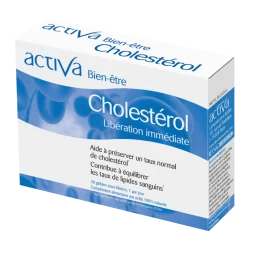 Activa Bien-Être Cholestérol gélules équilibre lipidique santé cardiovasculaire Parapharmelle