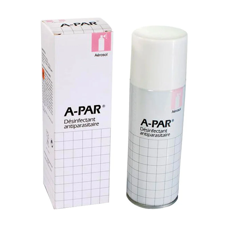 Apar Solution Désinfectant Antiparasitaire 200ml hygiène protection Parapharmelle