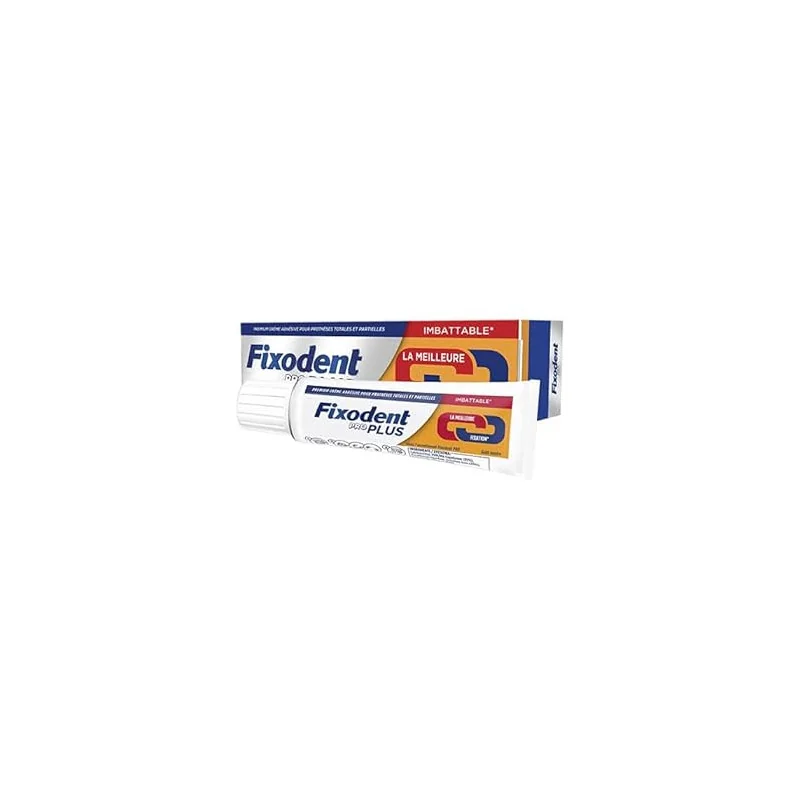 Fixodent Pro Duo Action adhésif dentaire longue durée Parapharmelle