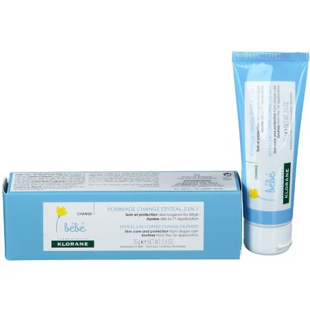 Pommade Klorane Bébé Éryteal soin protecteur siège Parapharmelle