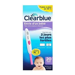 Clearblue test ovulation