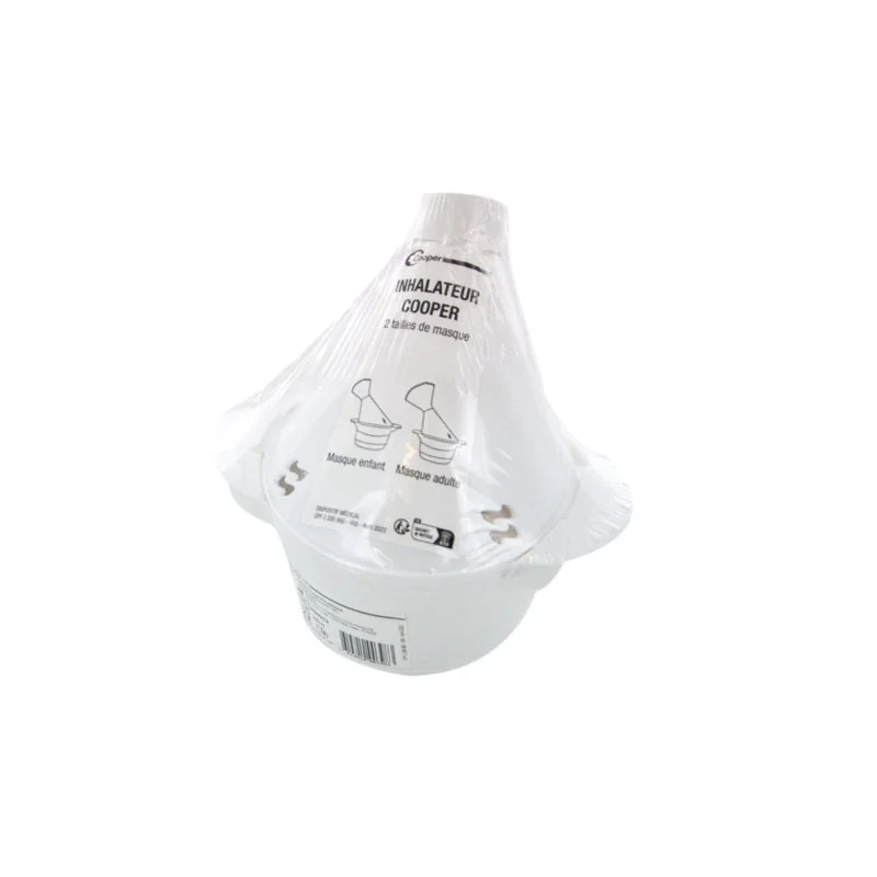 Cooper inhalateur nasal en polyéthylène