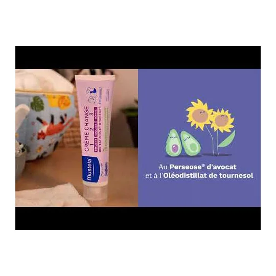 Mustela crème protectrice change fesses bébé