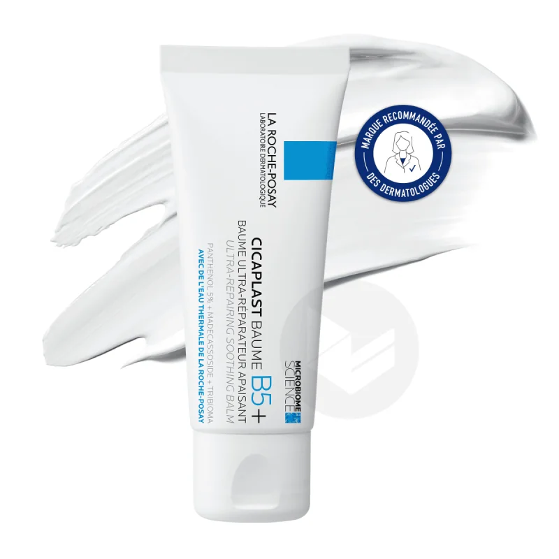 Cicaplast Baume B5 La Roche-Posay application peau irritée
