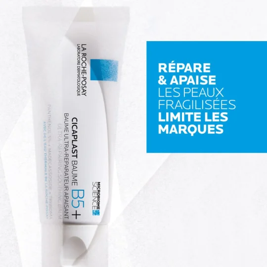 Cicaplast Baume B5 La Roche-Posay application visage corps