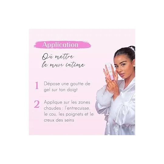 Gel intime Musc Intime parfum délicat L'Irrésistible Gel intime Musc Intime parfum délicat L'Irrésistible