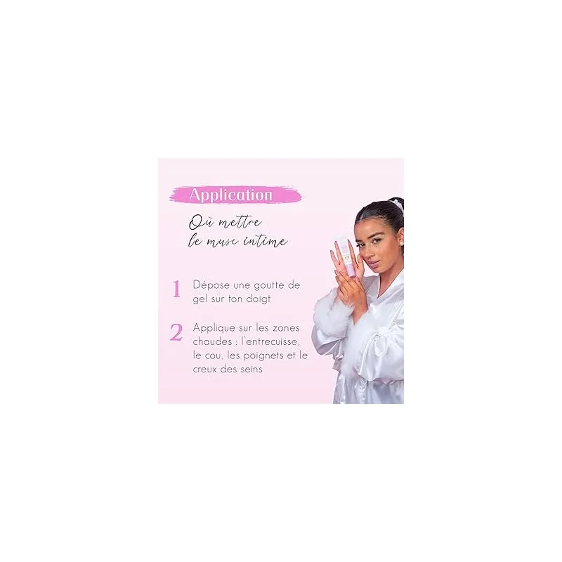 Gel intime Musc Intime parfum délicat L'Irrésistible Gel intime Musc Intime parfum délicat L'Irrésistible
