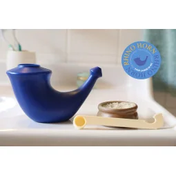 Rhino Horn bleu laveur de nez lavage nasal naturel