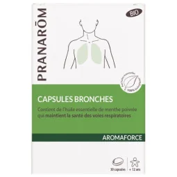 Pranarom Aromaforce bronches confort respiratoire