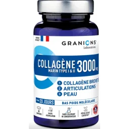 Granions collagene type I et II comprimés 80