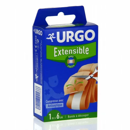 Urgo bande A Découper Extensible 1mx6cm