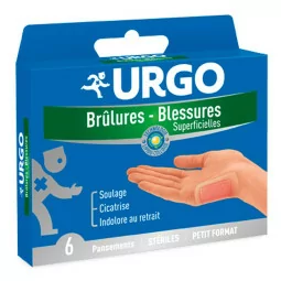 Urgo *brulures Pans Pm B/6