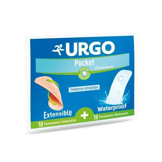 Urgo Pocket Pansement Extensible+waterproof