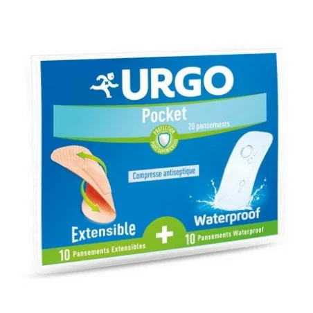 Urgo Pocket Pansement Extensible+waterproof