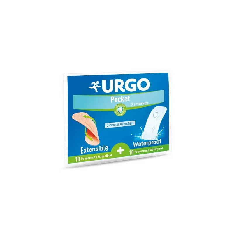 Urgo Pocket Pansement Extensible+waterproof