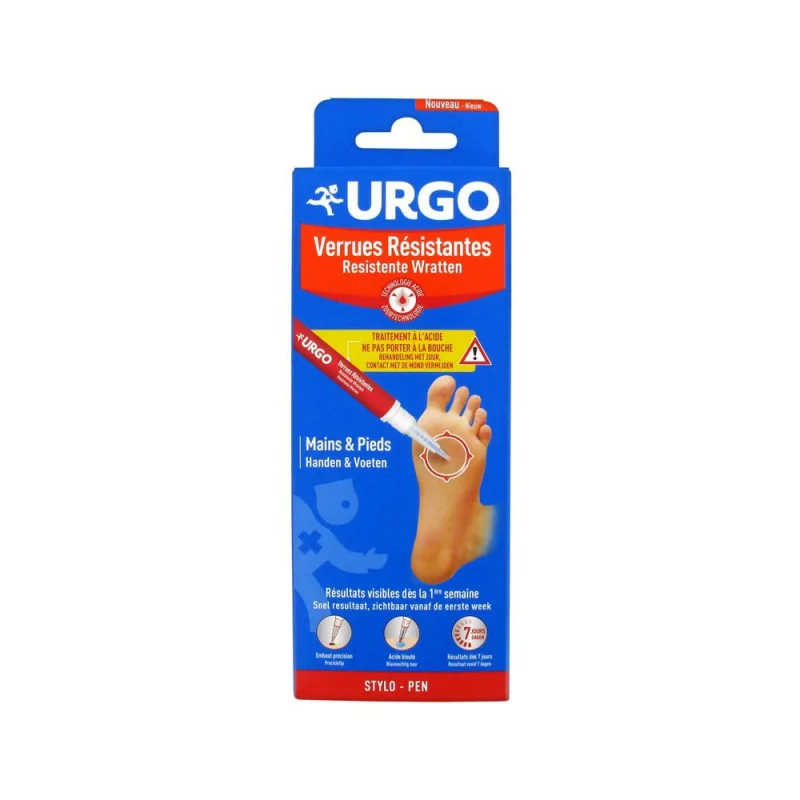 Urgo Verrues Résistantes – Cryothérapie pour pieds et mains Parapharmelle