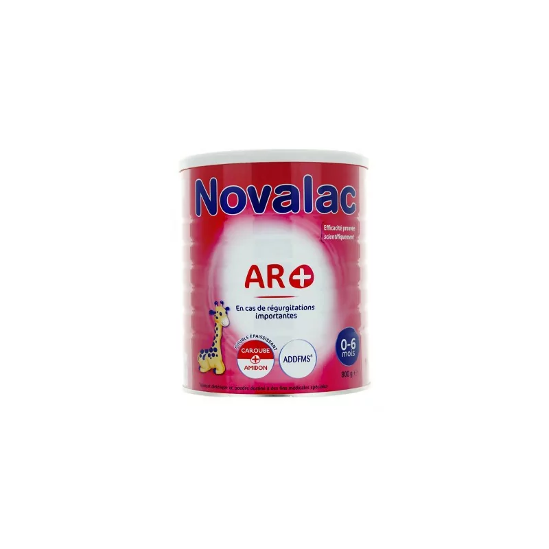 Novalac AR+ lait infantile anti-régurgitation 0-6 mois Parapharmelle